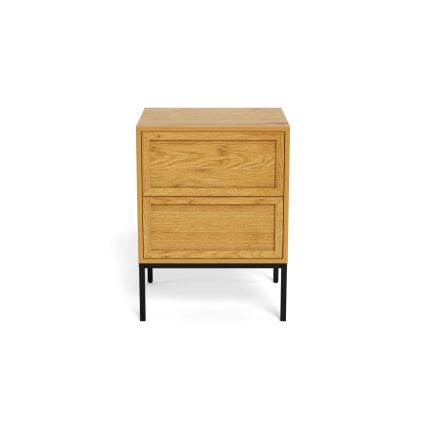 Naktsgaldiņš ALIN 46x40 cm gaiši brūns