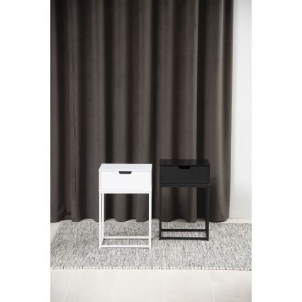 Naktsgaldiņš CARLY balts