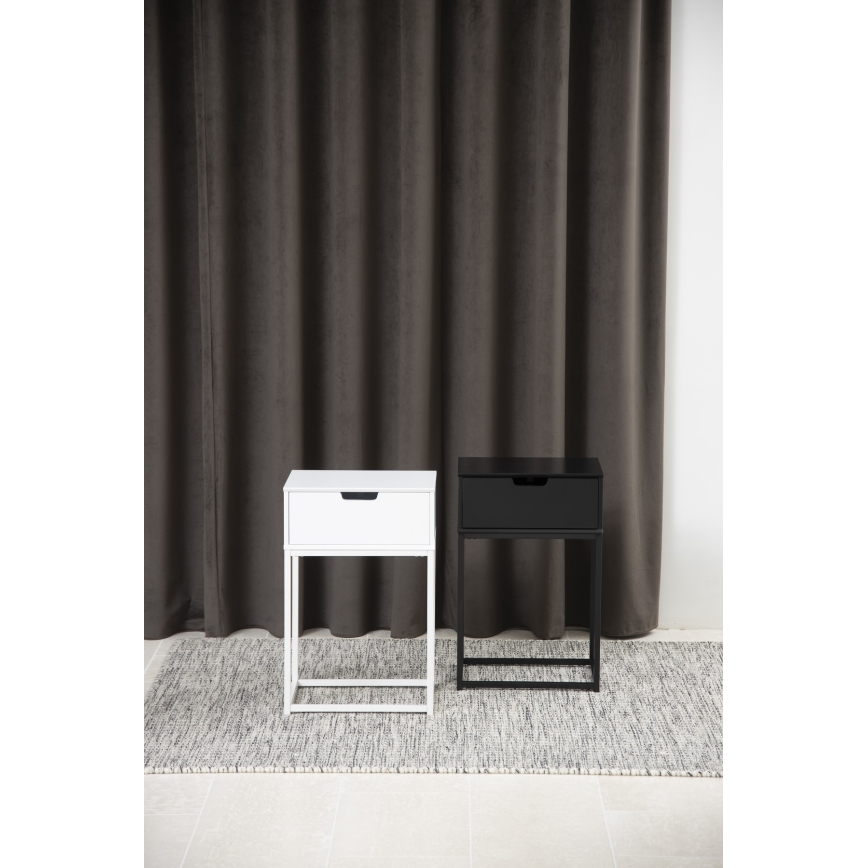 Naktsgaldiņš CARLY balts