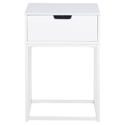 Naktsgaldiņš CARLY balts