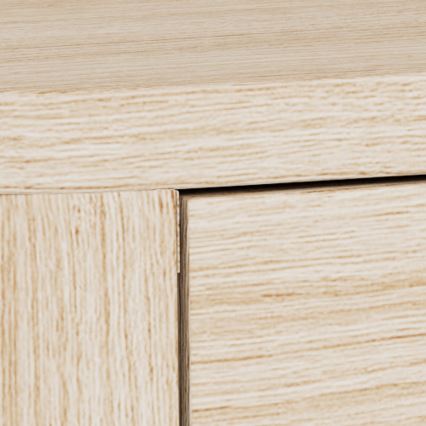 Naktsgaldiņš MADERA 46x30 cm, baltais ozols