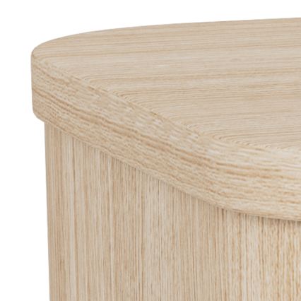 Naktsgaldiņš MADERA 46x30 cm, baltais ozols