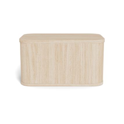 Naktsgaldiņš MADERA 46x30 cm, baltais ozols