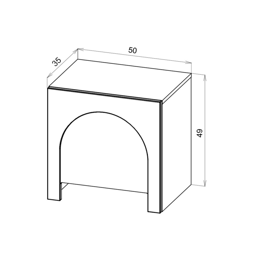 Naktsgaldiņš NIO kašmīrs/bēšs