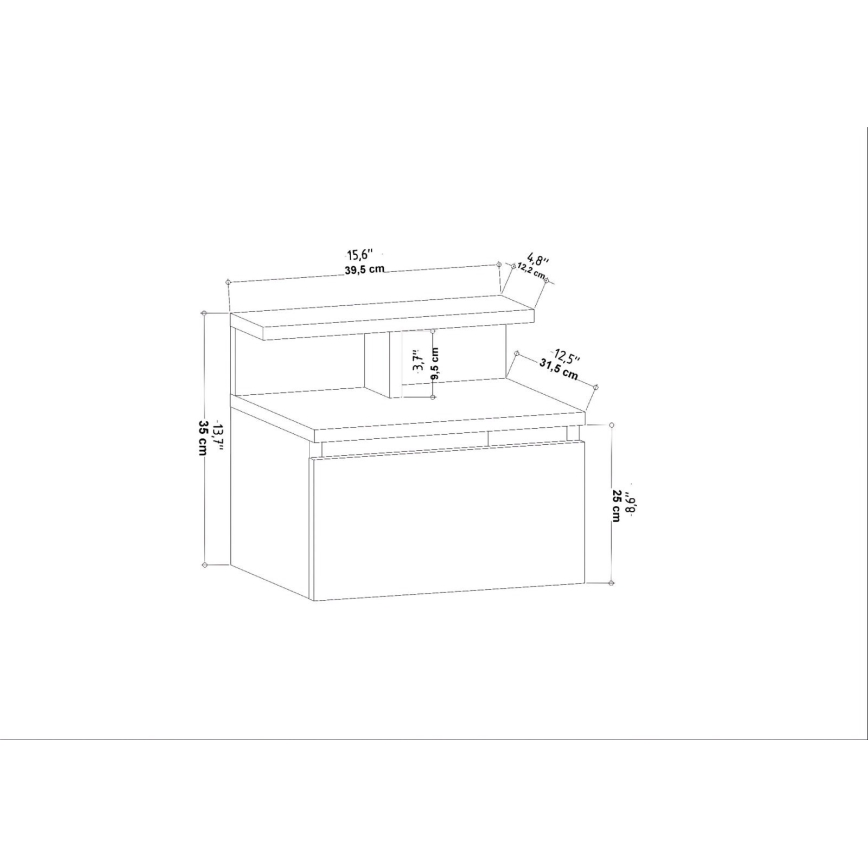 Naktsgaldiņš NOVEN antracīts