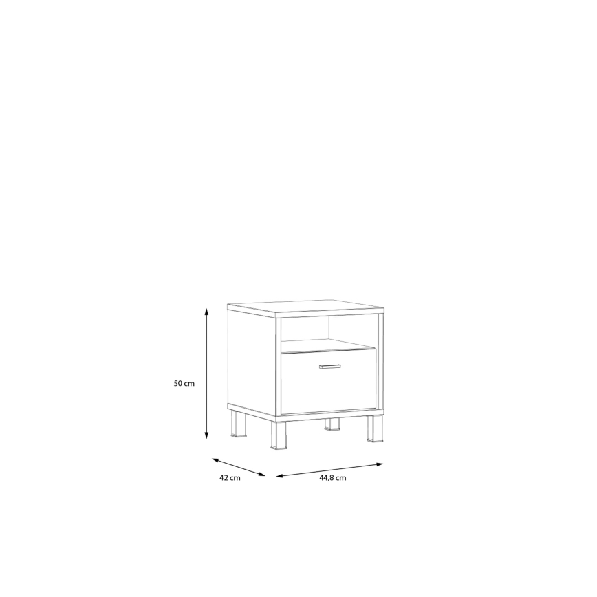 Naktsgaldiņš OREN brūns/melns