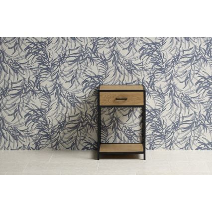 Naktsgaldiņš SARON ozols/melns