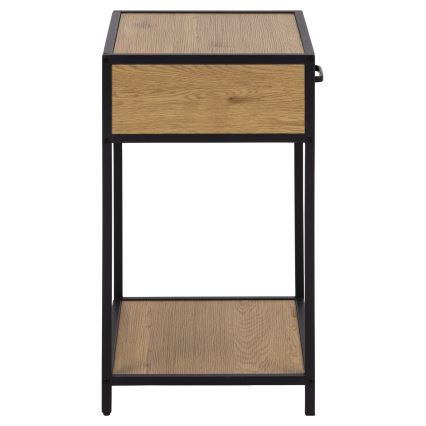 Naktsgaldiņš SARON ozols/melns