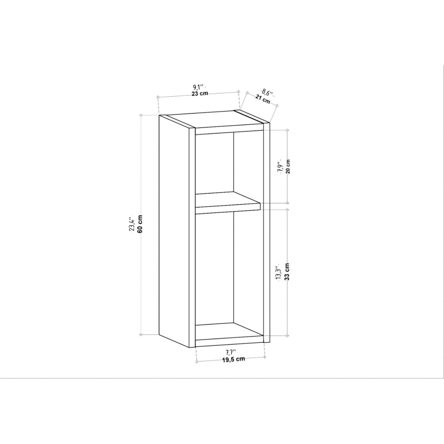 Naktsgaldiņš TILMO antracīta krāsā
