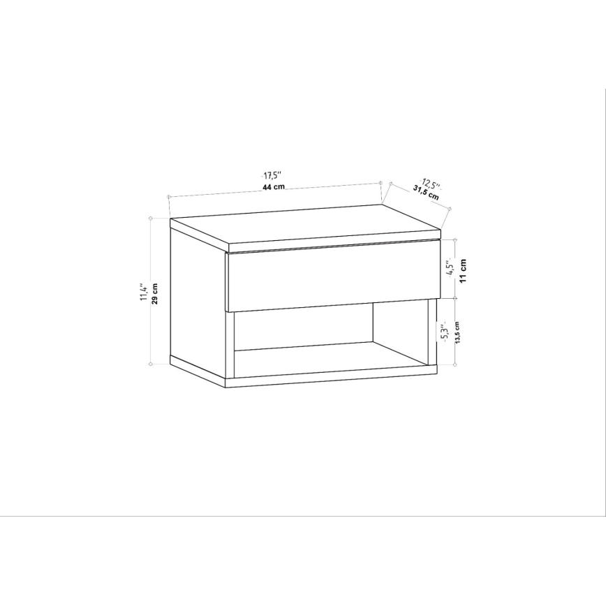 Naktsgaldiņš VETRA antracīts