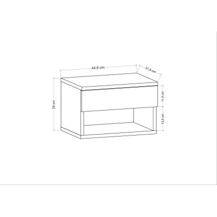 Naktsgaldiņš VETRA, balts