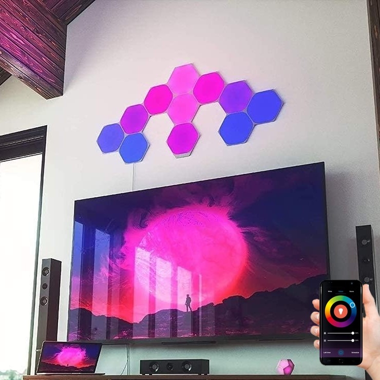 Nanoleaf - KOMPLEKTS 15x LED RGB Aptumšojams panelis LED/2W/230V 1200-6500K Wi-Fi