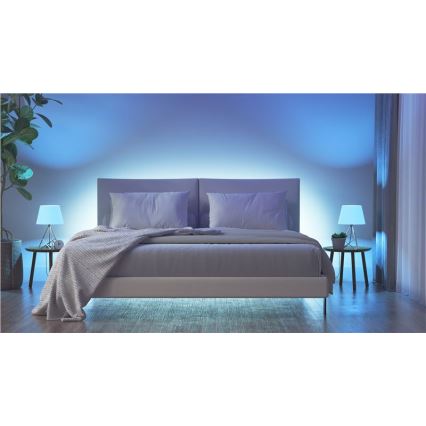 KOMPLEKTS 3x LED RGBW Aptumšojama spuldze ESSENTIALS A60 E27/8,5W/230V CRI 90 2700-6500K Wi-Fi - Nanoleaf
