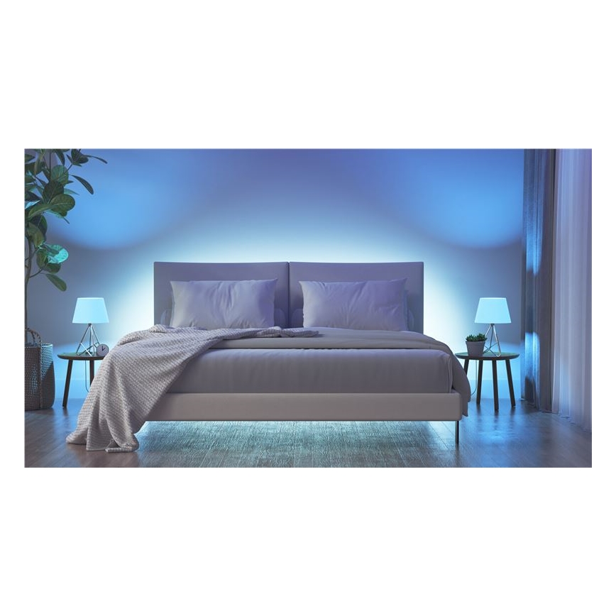 KOMPLEKTS 3x LED RGBW Aptumšojama spuldze ESSENTIALS A60 E27/8,5W/230V CRI 90 2700-6500K Wi-Fi - Nanoleaf