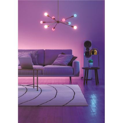 KOMPLEKTS 3x LED RGBW Aptumšojama spuldze ESSENTIALS A60 E27/8,5W/230V CRI 90 2700-6500K Wi-Fi - Nanoleaf