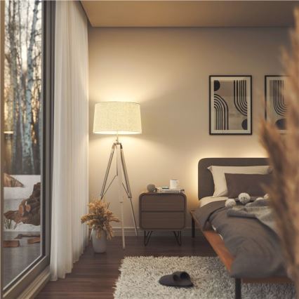 KOMPLEKTS 3x LED RGBW Aptumšojama spuldze ESSENTIALS A60 E27/8,5W/230V CRI 90 2700-6500K Wi-Fi - Nanoleaf