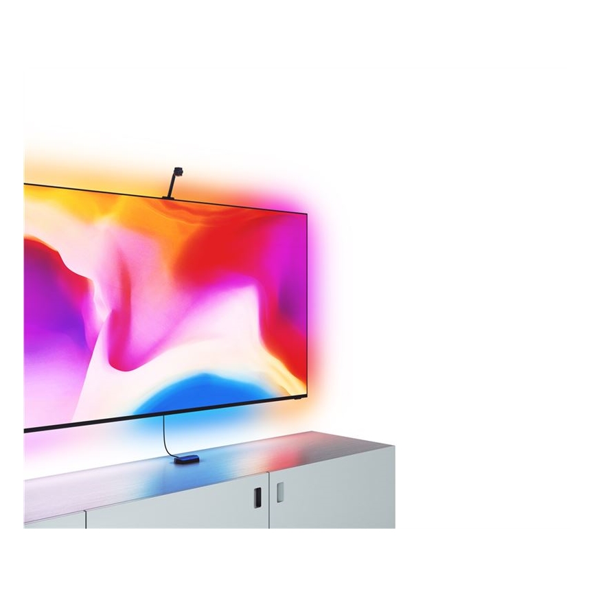 Nanoleaf - 4D ekrāna spoguļattēla iestatīšana + Lightstrips basic komplekts 5,2m 85''