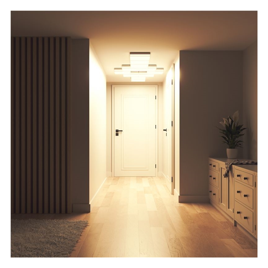 Nanoleaf - Komplekts 3x LED RGBW aptumšojami griestu gaismekļi SKYLIGHT LED/18W/230V + 2xLED/16W/230V 2700-6500K Wi-Fi