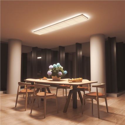 Nanoleaf - KOMPLEKTS 3x RGBW Aptumšojama griestu lampa SKYLIGHT 1xLED/18W/230V + 2xLED/16W/230V 2700-6500K Wi-Fi