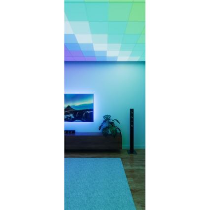 Nanoleaf - KOMPLEKTS 3x RGBW Aptumšojama griestu lampa SKYLIGHT 1xLED/18W/230V + 2xLED/16W/230V 2700-6500K Wi-Fi