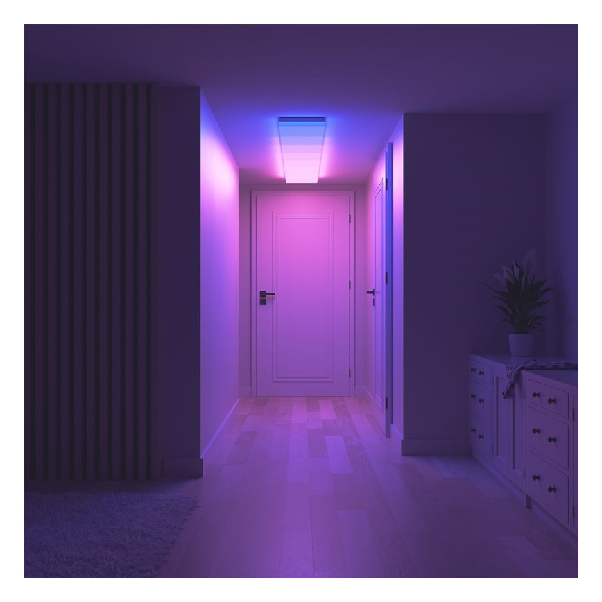Nanoleaf - Pagarinātāja komplekts LED RGBW Aptumšojama lampa SKYLIGHT LED/16W/230V 2700-6500K Wi-Fi