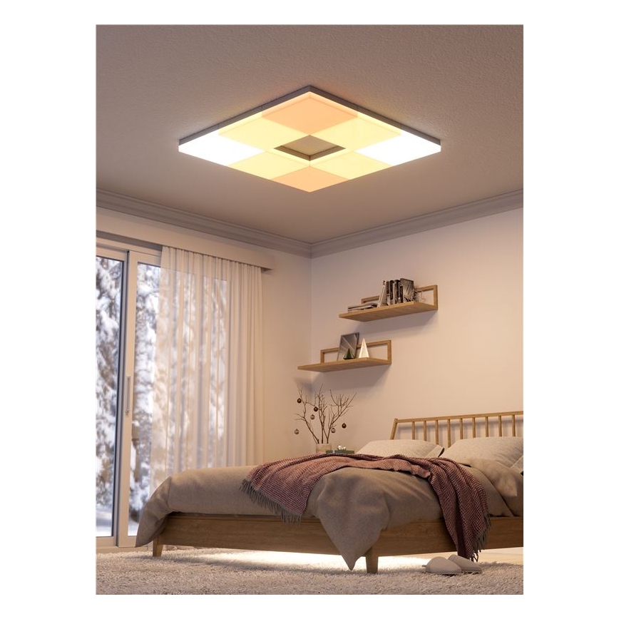 Nanoleaf - Pagarinātāja komplekts LED RGBW Aptumšojama lampa SKYLIGHT LED/16W/230V 2700-6500K Wi-Fi