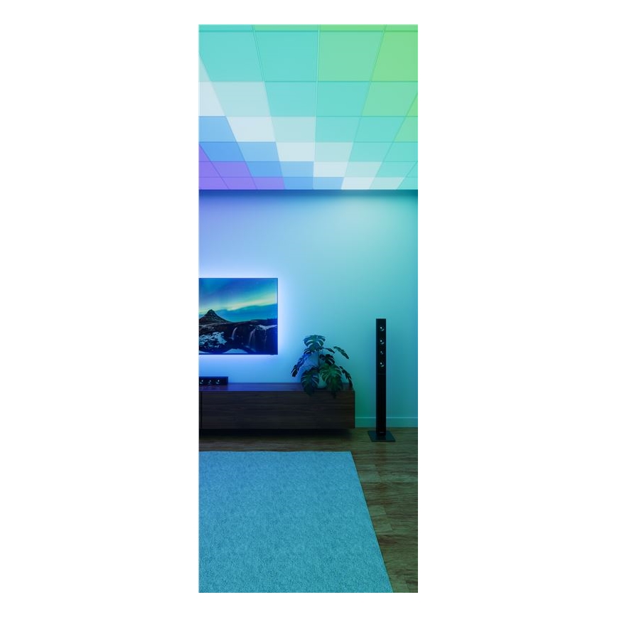 Nanoleaf - Pagarinātāja komplekts LED RGBW Aptumšojama lampa SKYLIGHT LED/16W/230V 2700-6500K Wi-Fi