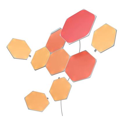Nanoleaf - KOMPLEKTS 9x LED RGB Aptumšojams panelis SHAPES HEXAGON LED/2W/230V 1200-6500K Wi-Fi