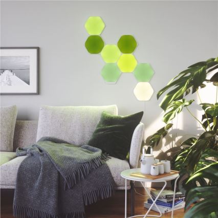 Nanoleaf - KOMPLEKTS 15x LED RGB Aptumšojams panelis LED/2W/230V 1200-6500K Wi-Fi