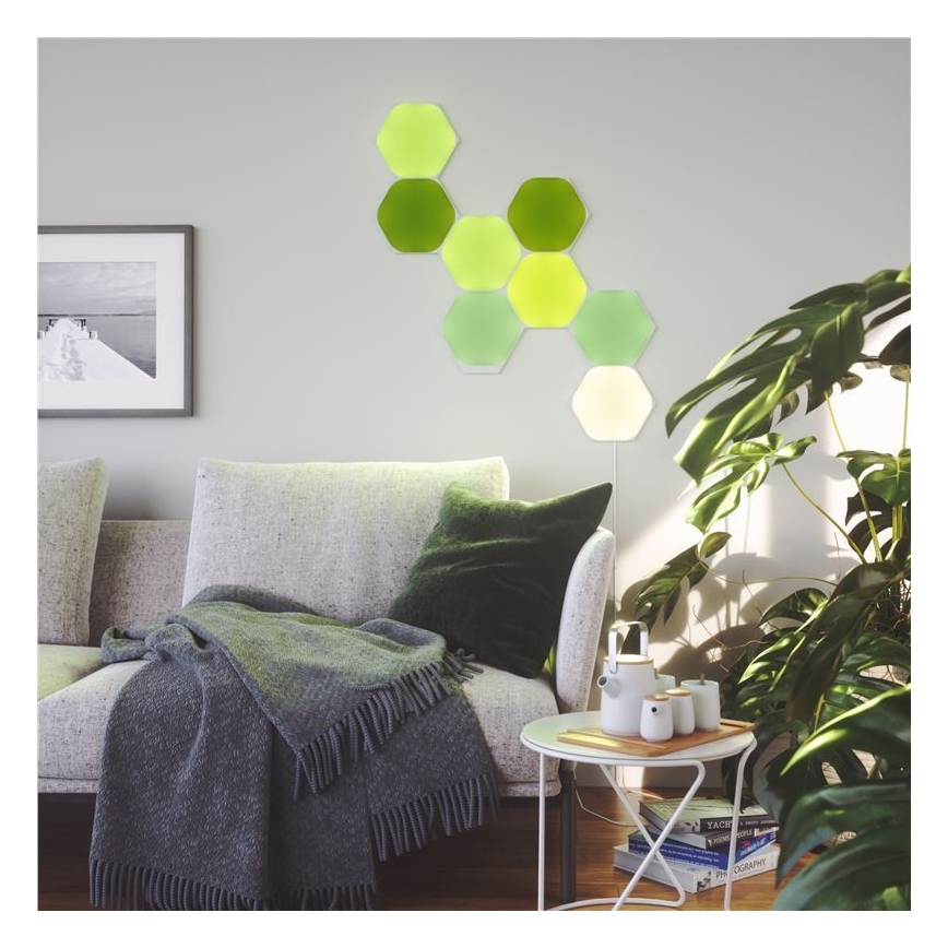 Nanoleaf - KOMPLEKTS 15x LED RGB Aptumšojams panelis LED/2W/230V 1200-6500K Wi-Fi