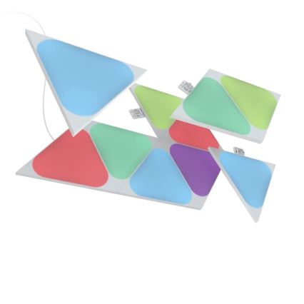 Nanoleaf NL48-1001TW-10PK - KOMPLEKTS 10pcs LED RGB Dimmable pannel TRIANGLES LED/0,5 Wi-Fi