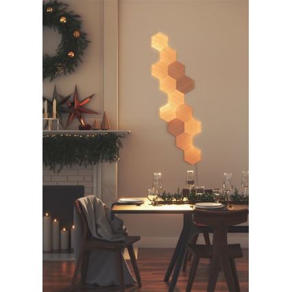 Nanoleaf - KOMPLEKTS 13x LED Aptumšojams panelis HEXAGONS LED/2W/230V Wi-Fi