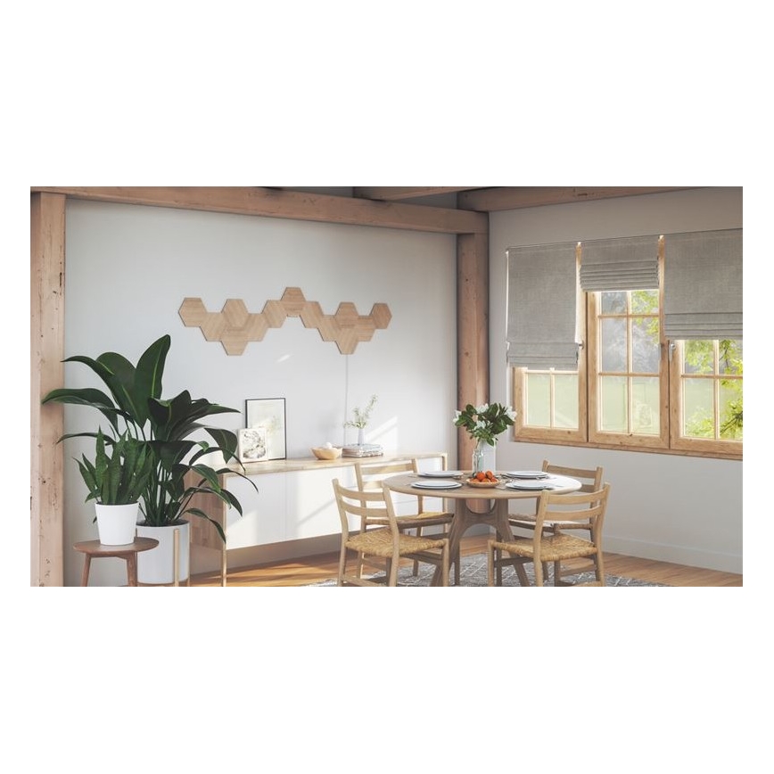 Nanoleaf - KOMPLEKTS 13x LED Aptumšojams panelis HEXAGONS LED/2W/230V Wi-Fi
