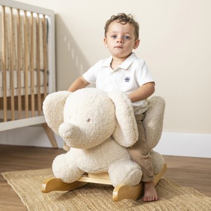 Nattou - Šūpuļkrēsliņš TEDDY zilonis bēša