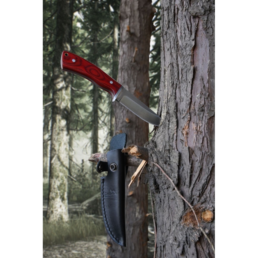 Nazis ar ādas makstu, 21 cm