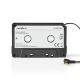Nedis ACON2200BK − Kasetes adapteris MP3/3,5 mm spraudnis