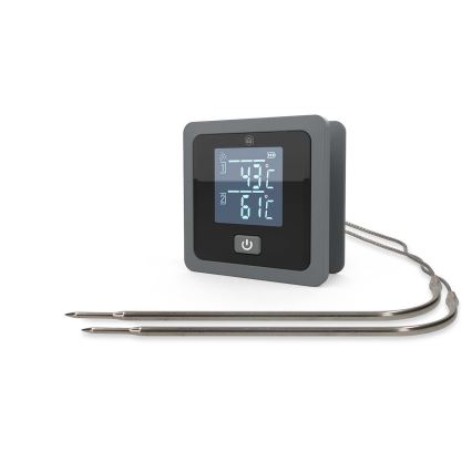 Viedais digitālais gaļas termometrs ar LCD displeju SmartLife 0-300 °C 2xAAA