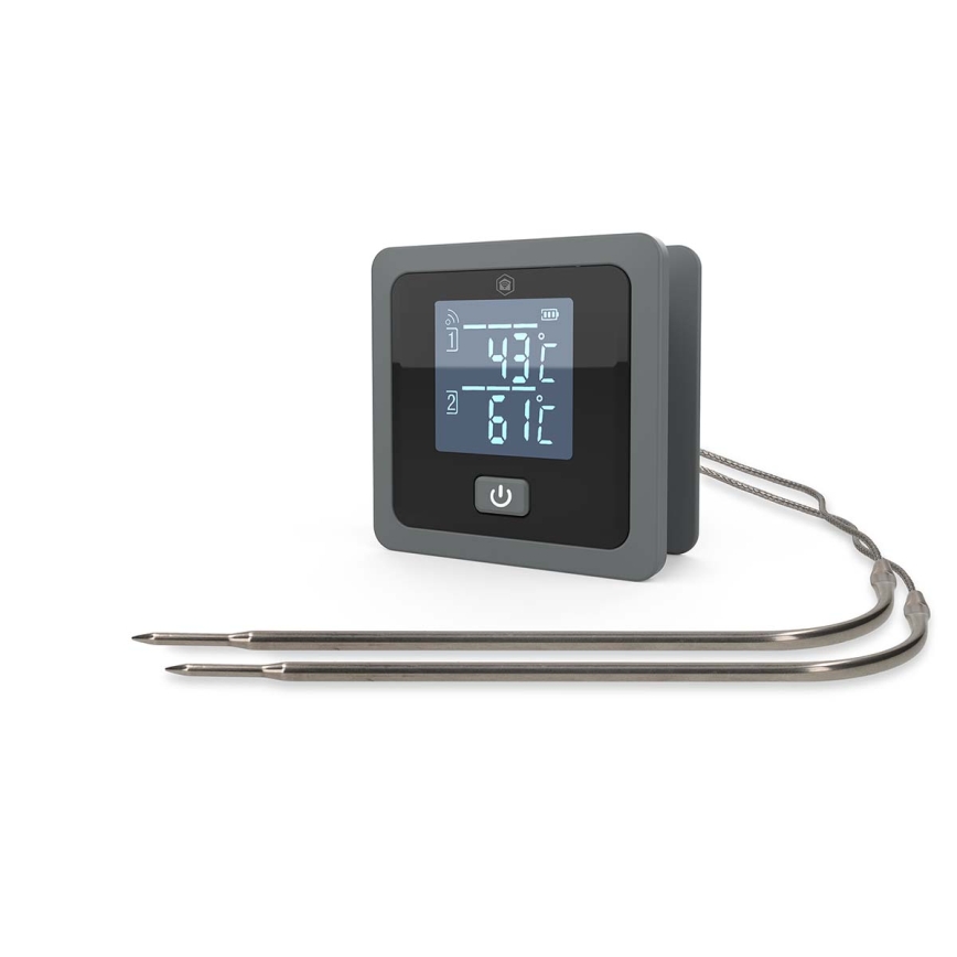 Viedais digitālais gaļas termometrs ar LCD displeju SmartLife 0-300 °C 2xAAA