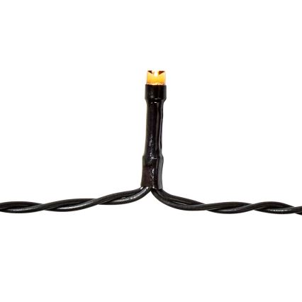 LED āra virtene 96xLED/7 režīmi/3xAA 7,7m IP44 siltā balta