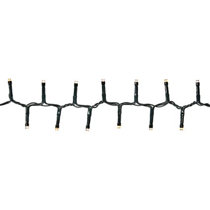 LED āra virtene 560xLED/7 funkcijas 14m IP44 siltā balta