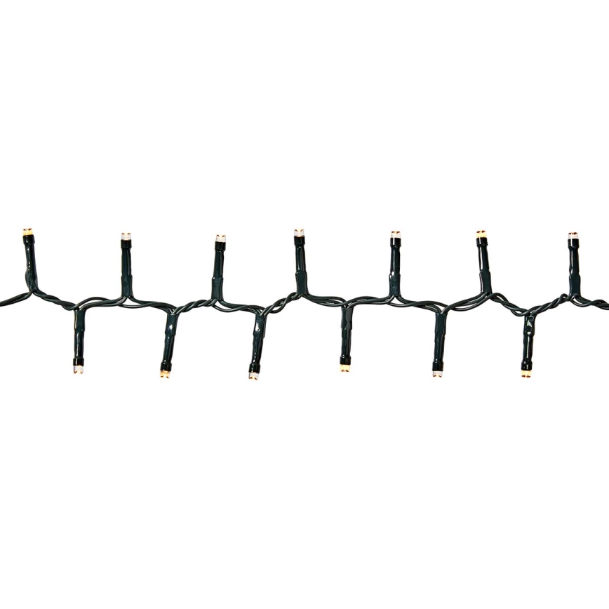 LED āra virtene 560xLED/7 funkcijas 14m IP44 siltā balta