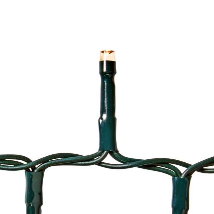 LED āra virtene 560xLED/7 funkcijas 14m IP44 siltā balta