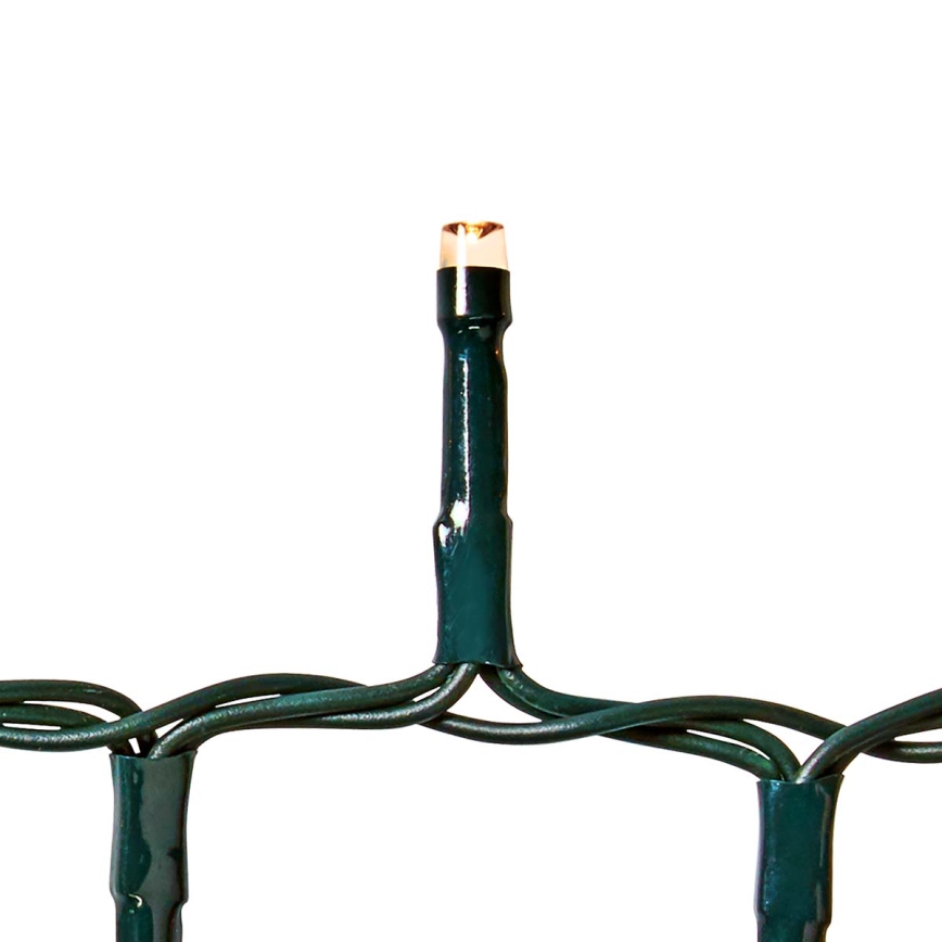 LED āra virtene 560xLED/7 funkcijas 14m IP44 siltā balta