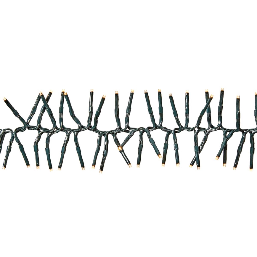 LED āra virtene ar 768 LED, 7 režīmiem, 8,6 m, IP44, siltā balta