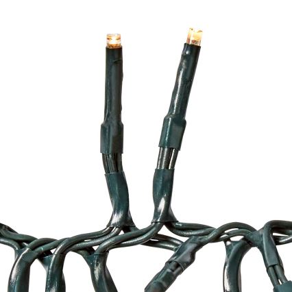 LED āra virtene ar 768 LED, 7 režīmiem, 8,6 m, IP44, siltā balta