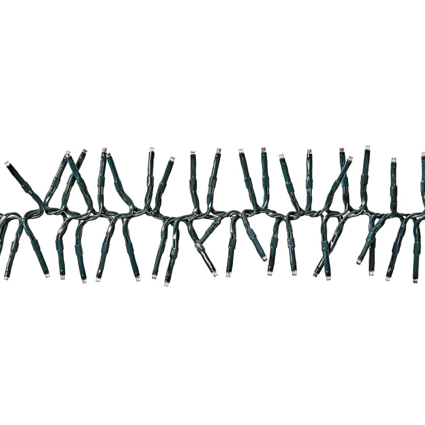 LED āra virtene ar 768 LED, 7 režīmiem, 8,6 m, IP44, siltā balta