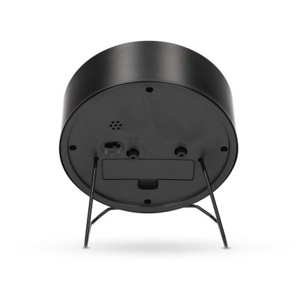 Analogais modinātājs 1xAA melns