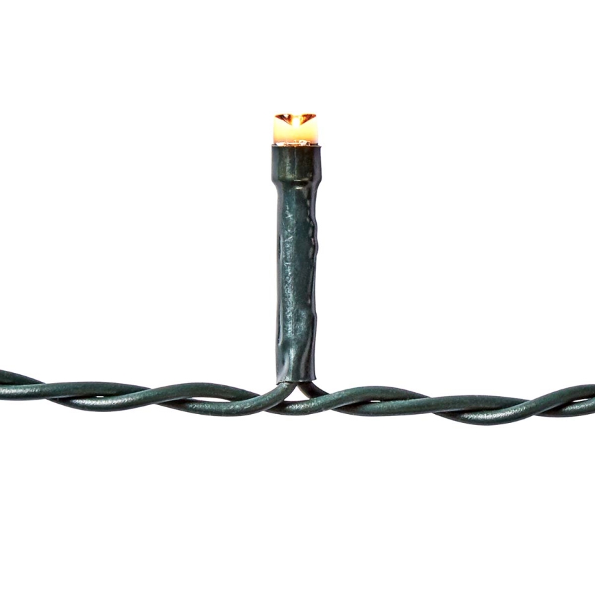 LED āra aizkars 180xLED/7 funkcijas 10,9m IP44 silti balta