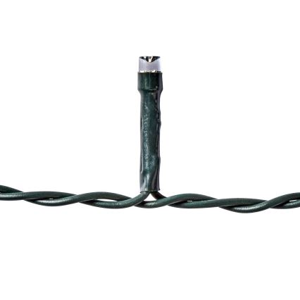 LED Āra  aizkars 360xLED/7 funkcijas 14m IP44 siltā balta