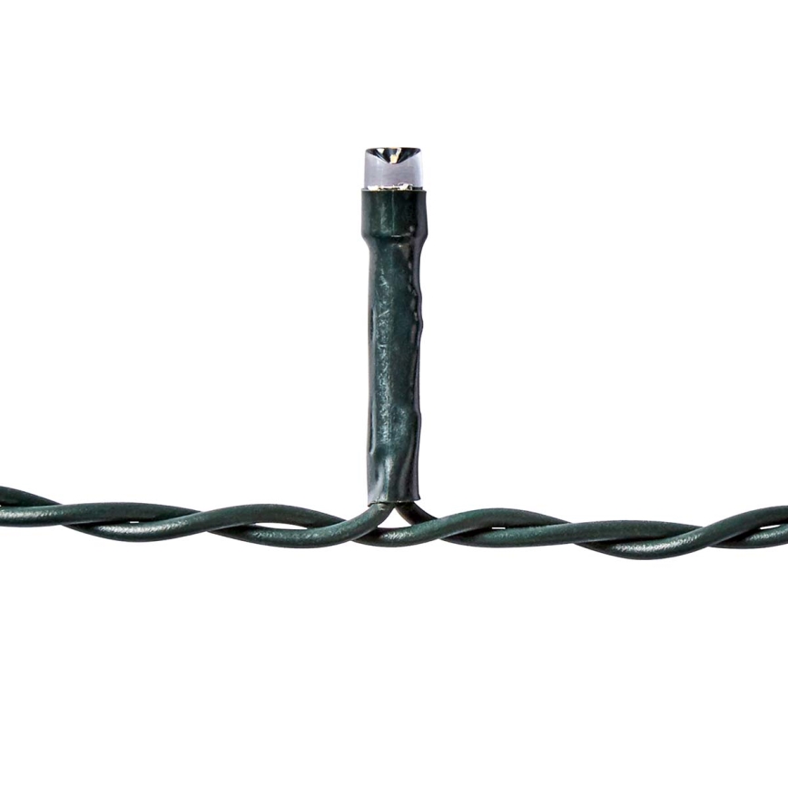 LED Āra  aizkars 360xLED/7 funkcijas 14m IP44 siltā balta